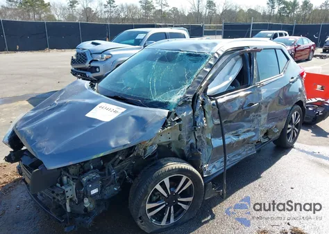 2019 Nissan Kicks Sr z USA, uszkodzony, nr VIN 3N1CP5CU7KL539163